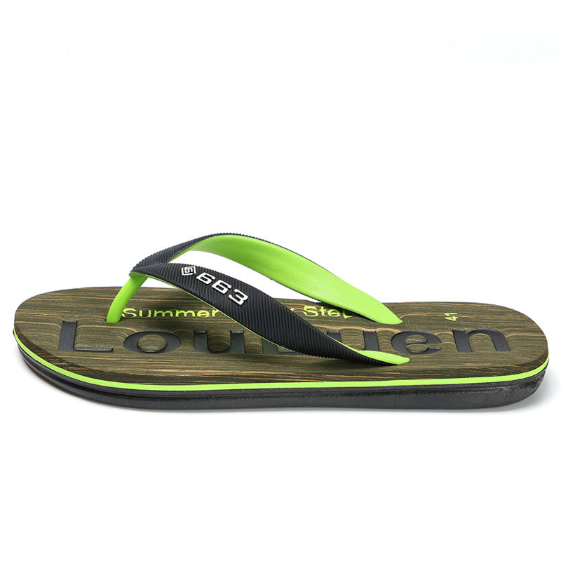 Vielseitige Herren-Strand-Sommer-rutschfeste Flip-Flop-Flip-Flops