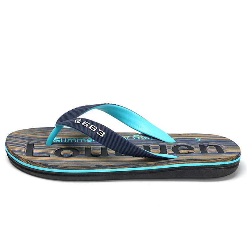 Vielseitige Herren-Strand-Sommer-rutschfeste Flip-Flop-Flip-Flops