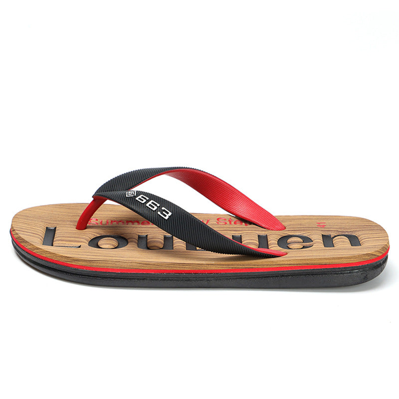 Versatile Men's Beach Summer Non-slip Flip-flop Flip Flops