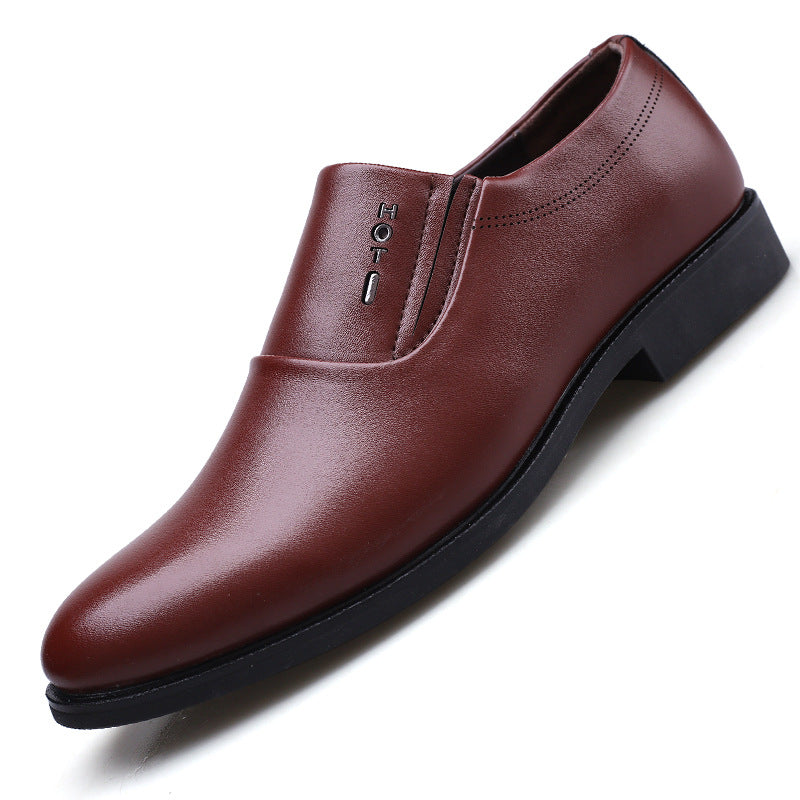 Hermosos zapatos de cuero de negocios formales para hombres