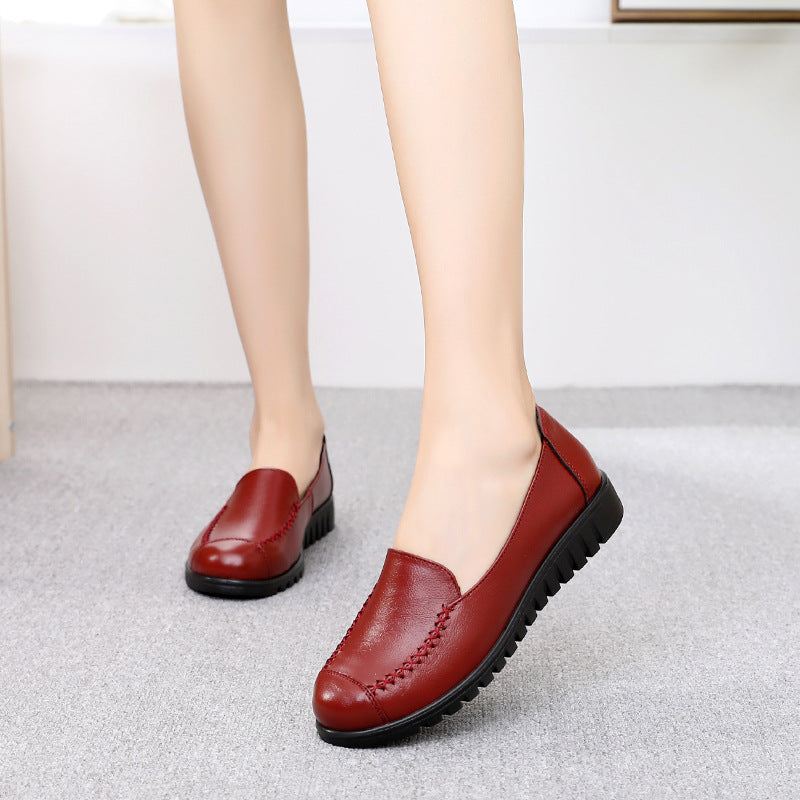 Classy Women's Low-cut Flat Pumps Comfortable Casual Shoes