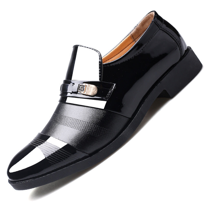Men's Business Formal One Slip-on Plus Size Leather Shoes