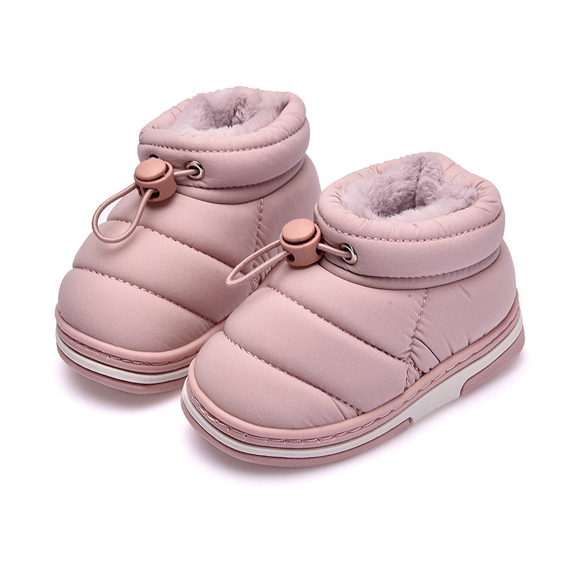 Chaussures d'hiver en coton pour enfants, mignonnes et chaudes, pour garçons et filles