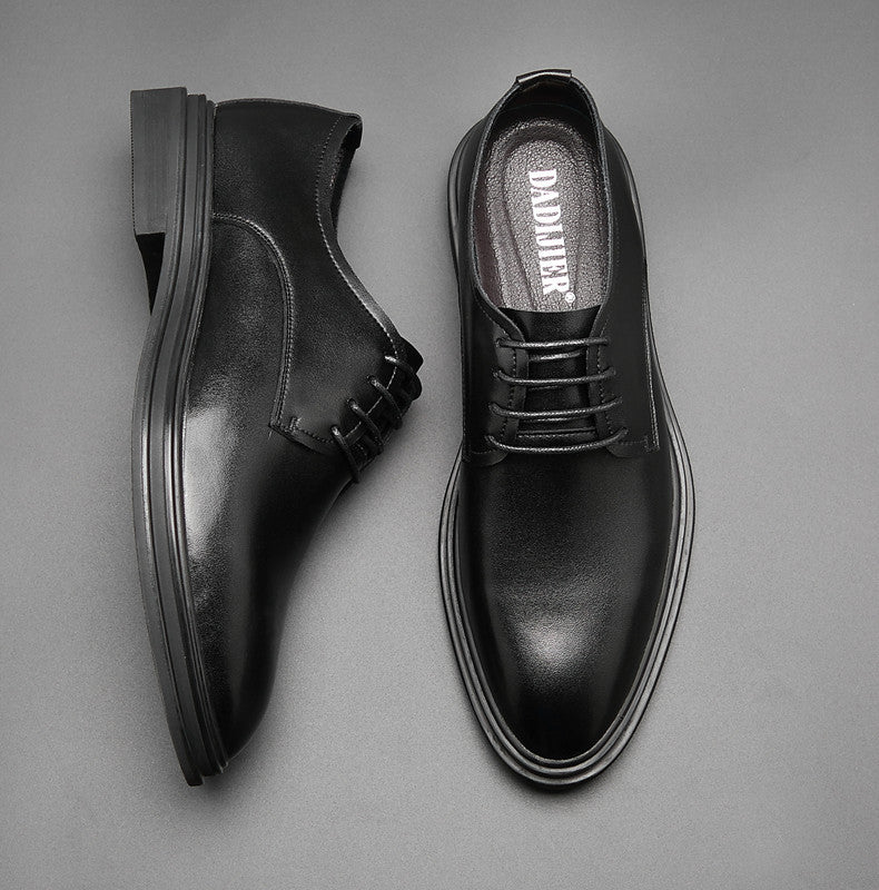 Herren-Business-Schuhe aus echtem, formellem Leder im britischen Stil