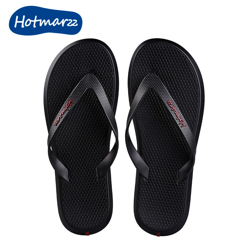 Men's Color Couple Non-slip Wear-resistant Beach Flip Flops