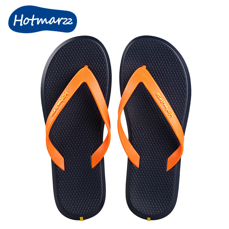 Men's Color Couple Non-slip Wear-resistant Beach Flip Flops