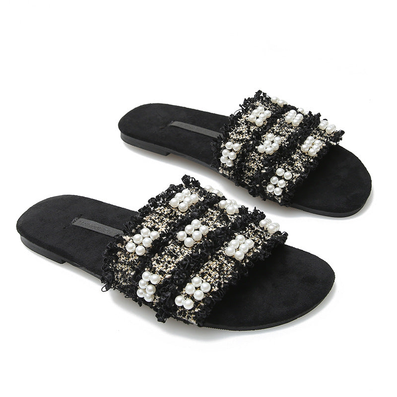 Women's Outdoor Summer Fashion All-matching Extra Large Size Slippers