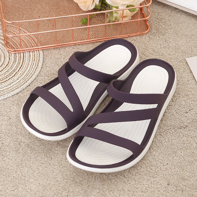 Women's Summer Flat Seaside Beach Korean Style Slippers