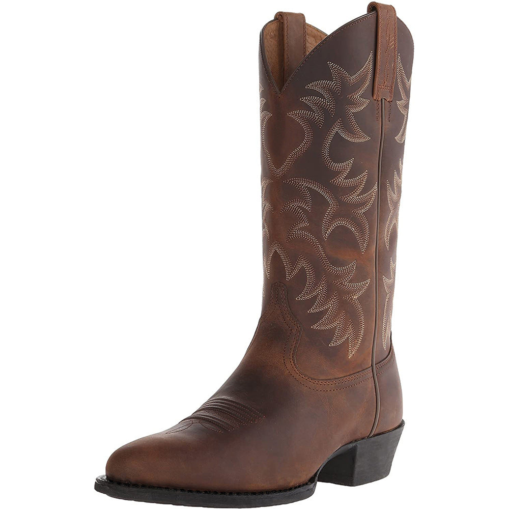 Men's Root Middle Love Western Cowboy Boots