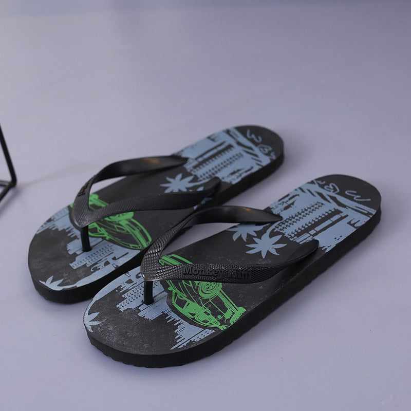 Herren Sommer Mode Oberbekleidung Flip-Flops Persönliche Koreanische Flip-Flops