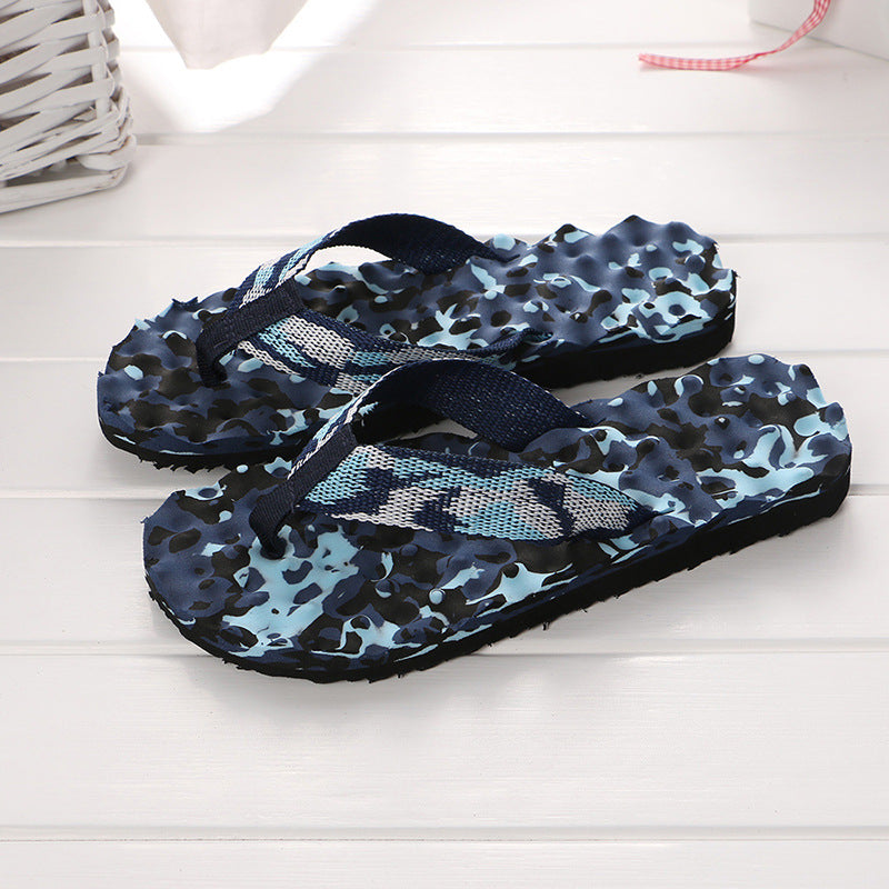 Men's Fashion Stylish Massage Beach Flip-flops Flip Flops