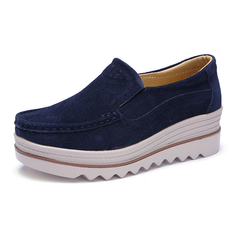 Charming Popular Women's Korean Style Thick-soled Casual Shoes