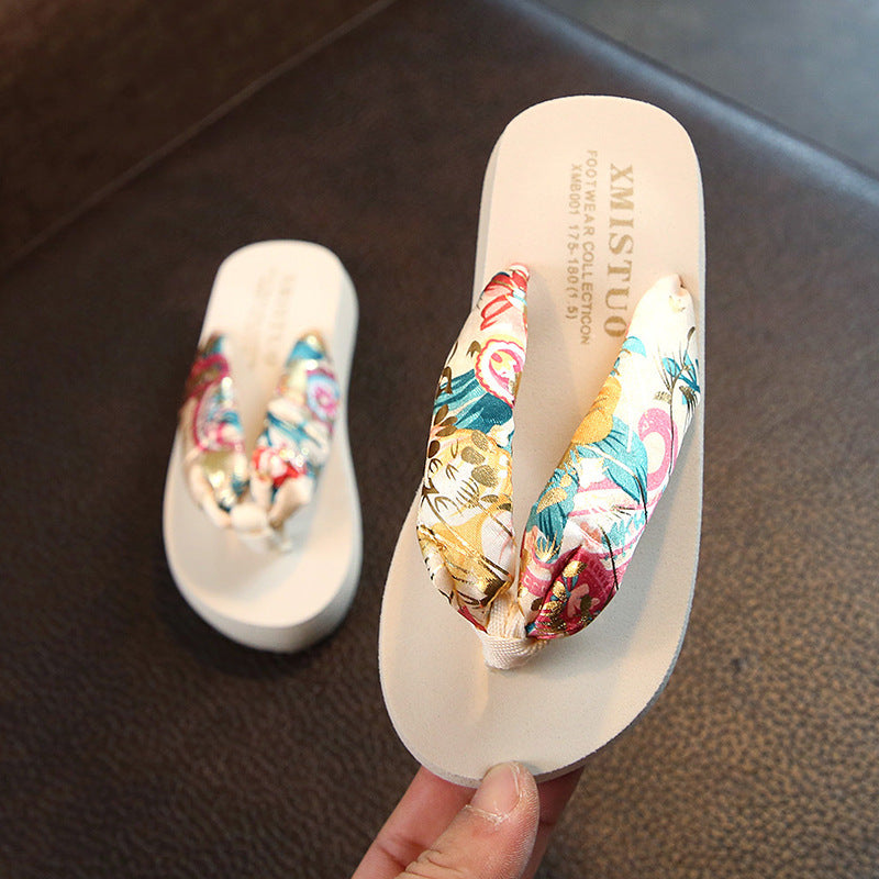 Children's Glamorous Summer Princess Vacation Beach Sandals