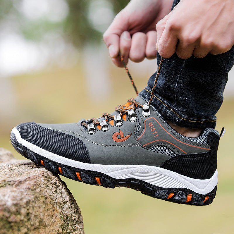 Bottes de sport tendance pour hommes, chaussures d'escalade en plein air pour le printemps