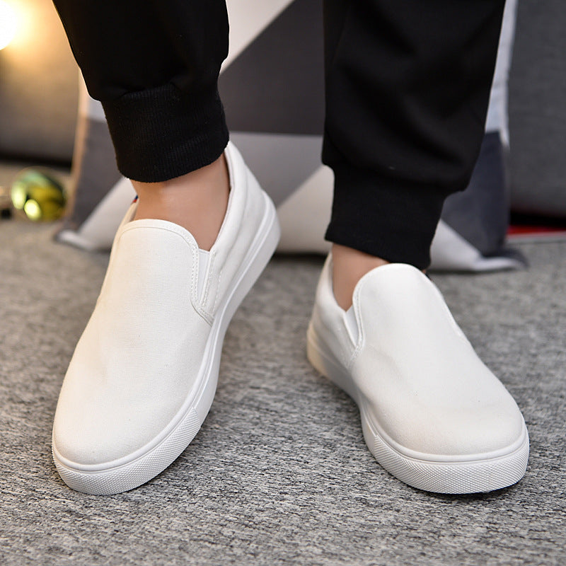 Men's Slip-on Lazy Shallow Canvas Shoes
