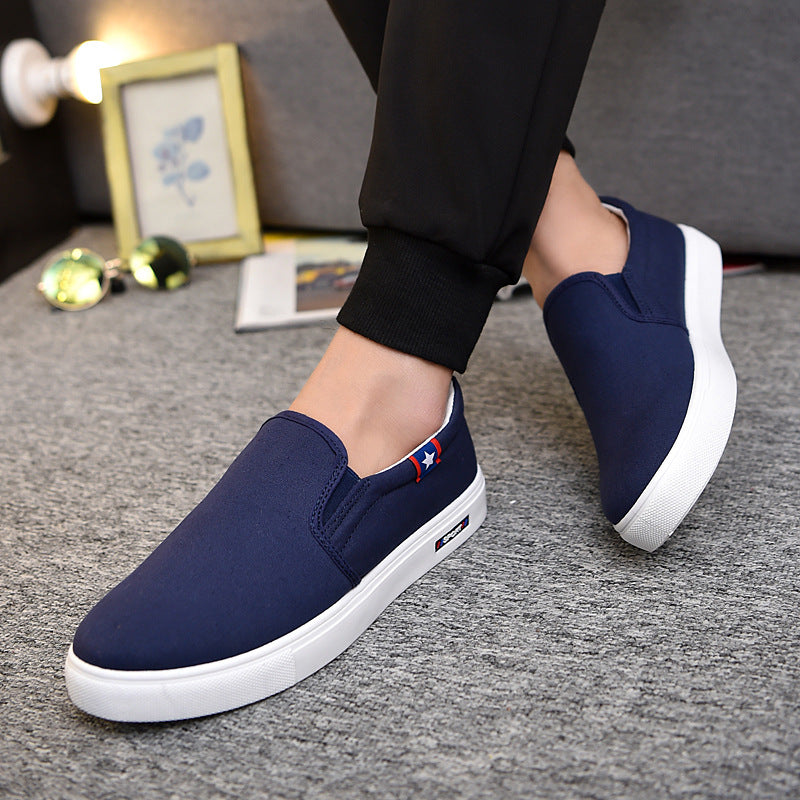 Men's Slip-on Lazy Shallow Canvas Shoes