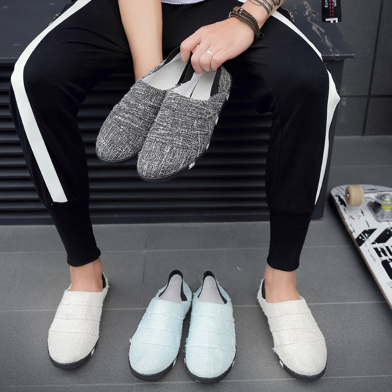 Creative Men's Korean Trendy Slip-on Breathable Loafers
