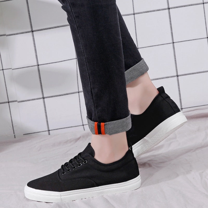 Men's Liberation Low-top White Female Track And Field Canvas Shoes