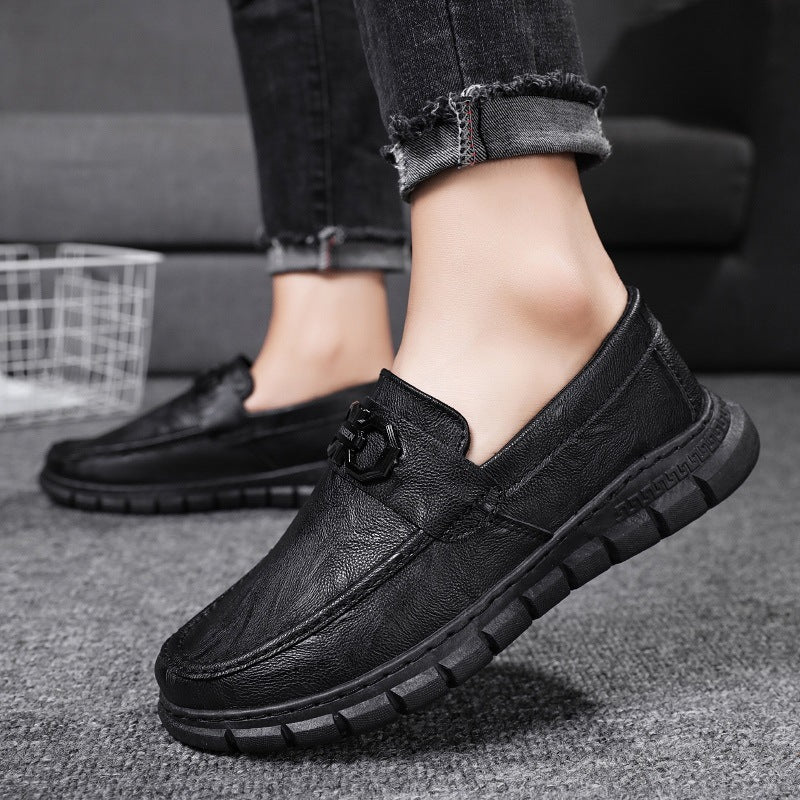 Chaussures de cuisine imperméables noires décontractées pour hommes Spring Chef