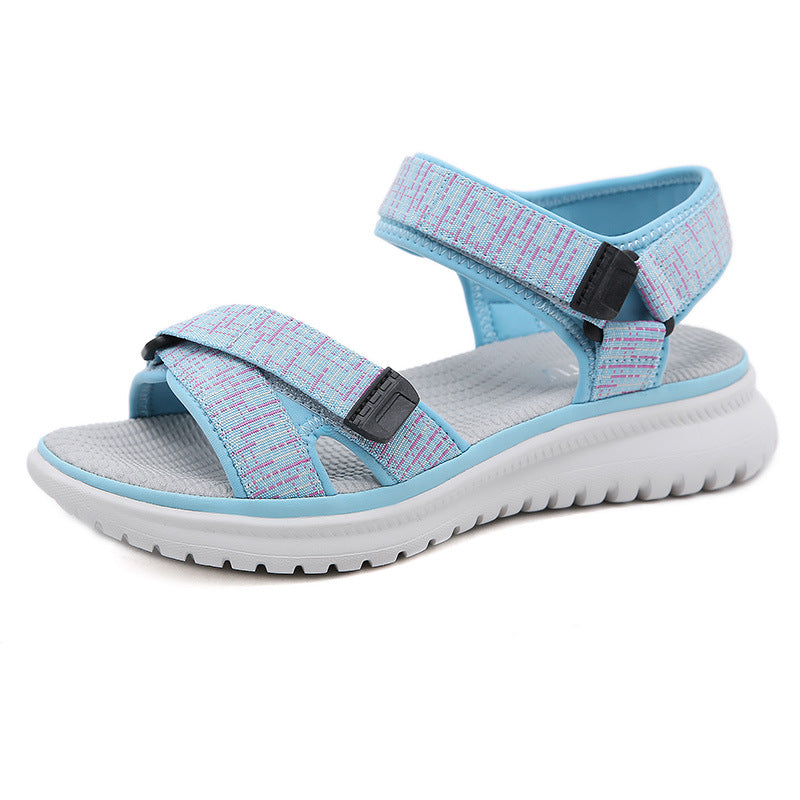 Women's Summer Preppy Style Wedge Light And Sandals