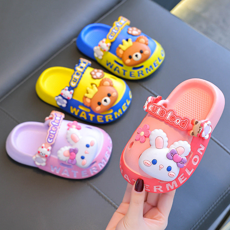 Children's Summer For Outdoor Soft Bottom Hole Sandals