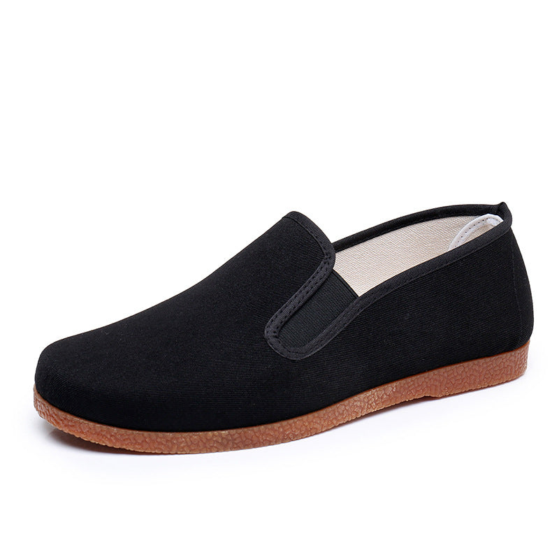 Men's Slip-on Tendon Sole Breathable, Non-slip, Wear-resistant Canvas Shoes