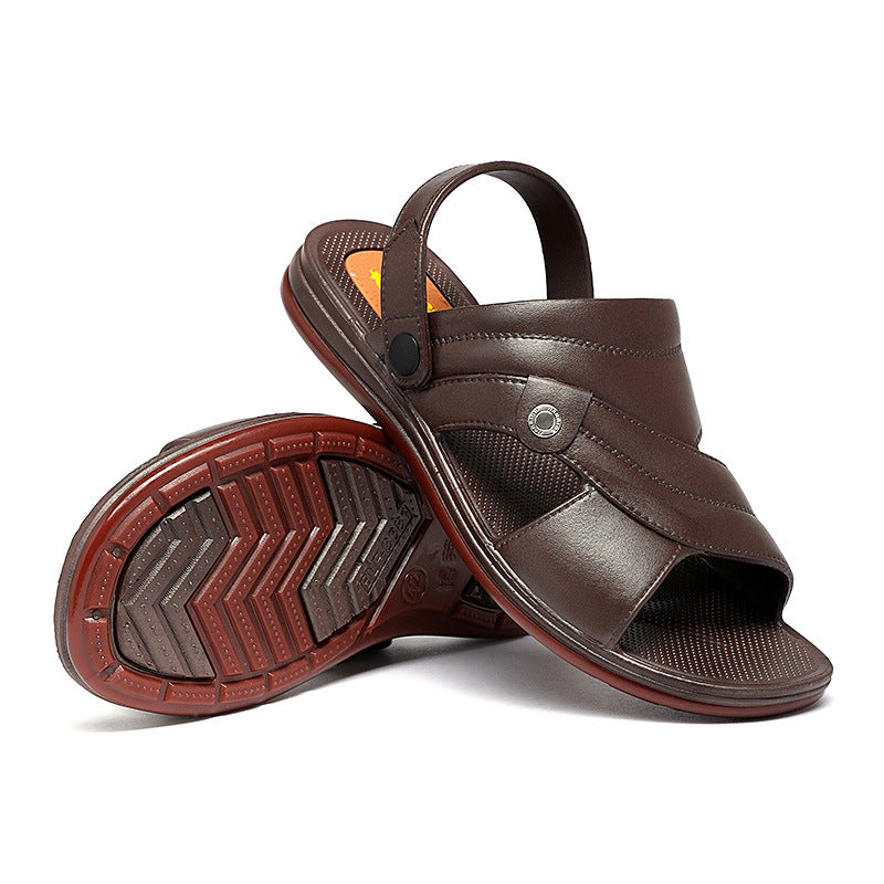 Bequeme wasserdichte Strandsandalen für Herren mit Tendon Bottom für den Sommer