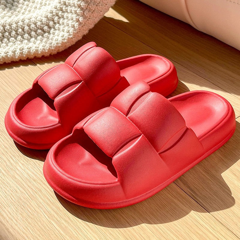 Women's Thick-soled Indoor Non-slip Bathroom Bath Couple's House Slippers