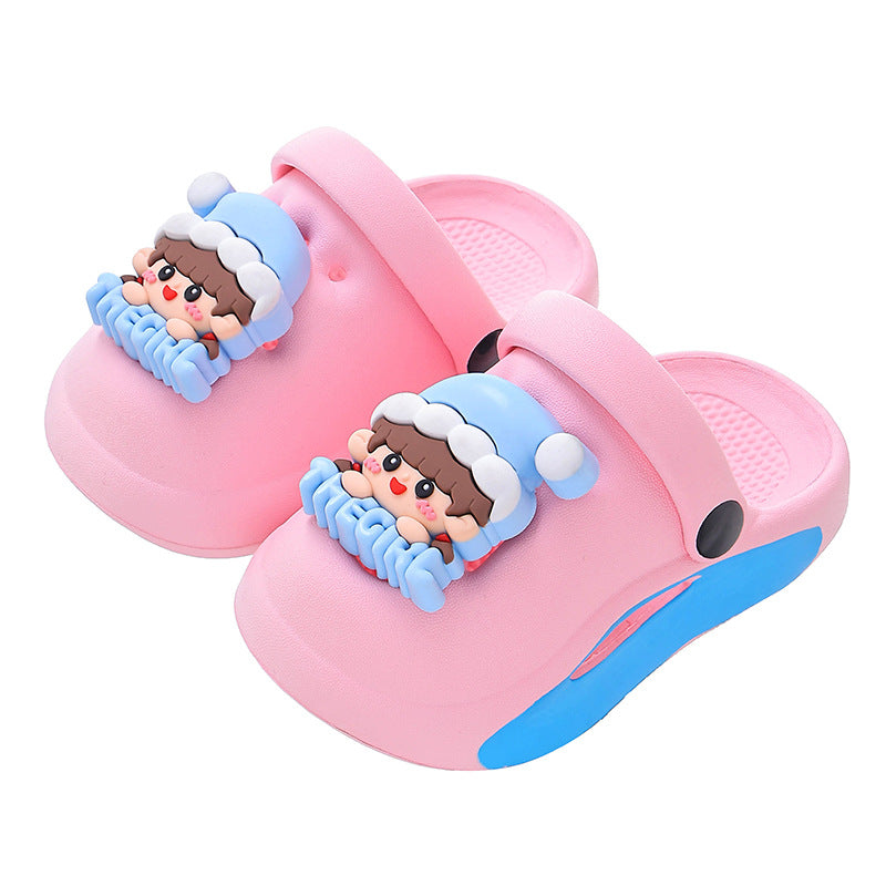 Children's Summer Boy Little Bath Bathroom Medium Kid's Shoes