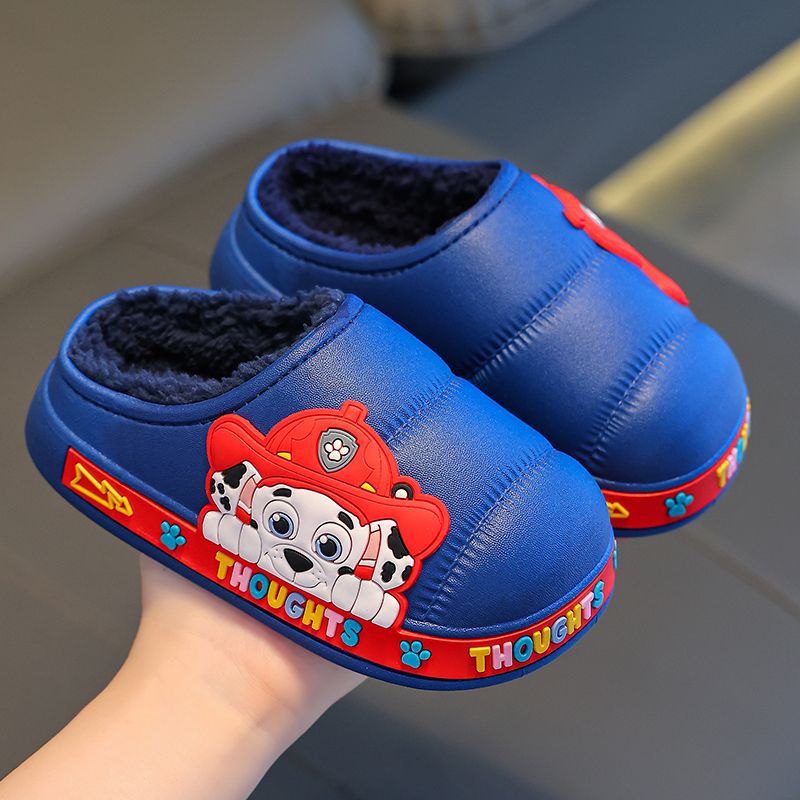 Children's Paw Patrol Cotton Bag Warm With Veet Toddler Kid's Shoes