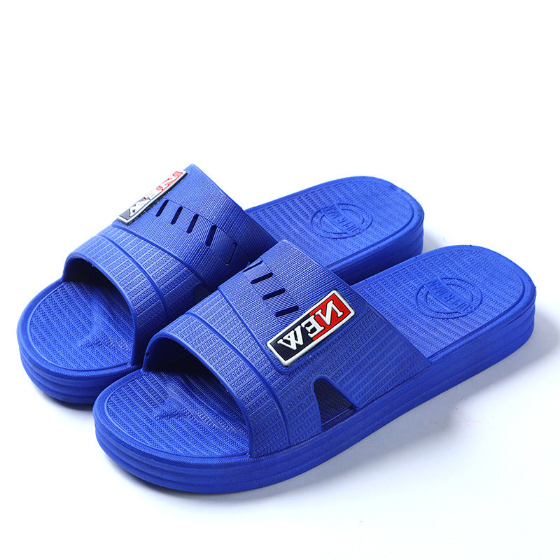 Men's Thick Bottom Plastic Hotel Bathroom Home Slippers