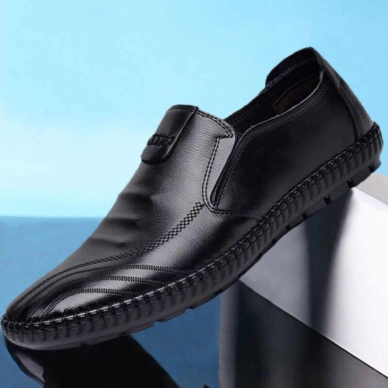 Men's Spring Korean Style Slip-on Breathable Driving Loafers