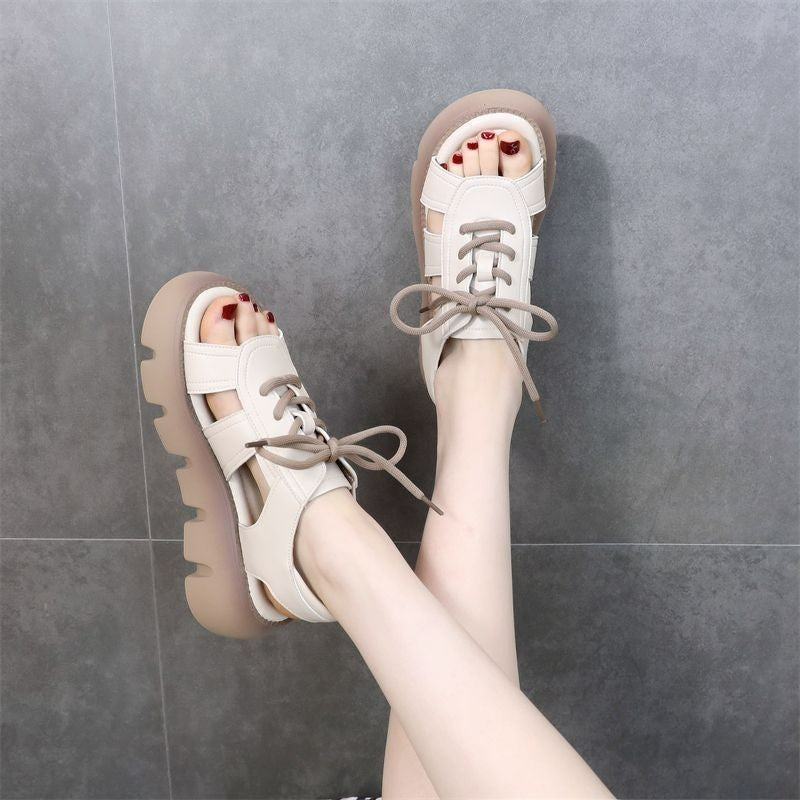 Women's Summer Platform Fashionable Stylish Portable High-grade Sandals