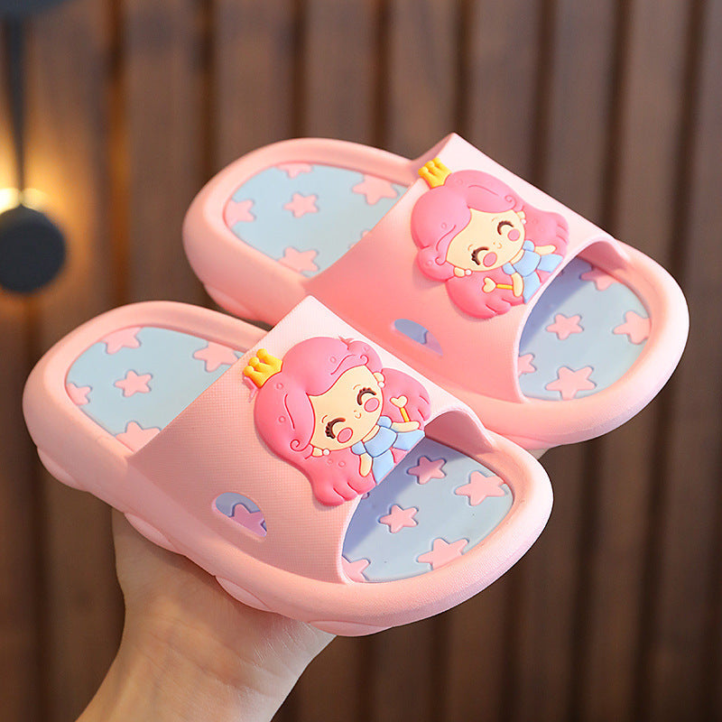 Children's Live Cute Cartoon Princess Summer Boys Sandals