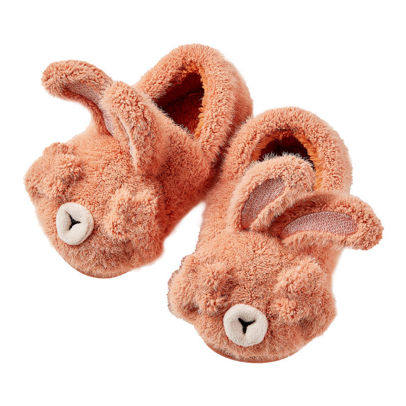 Cartoon Cute Cotton Female Home Warm Slippers