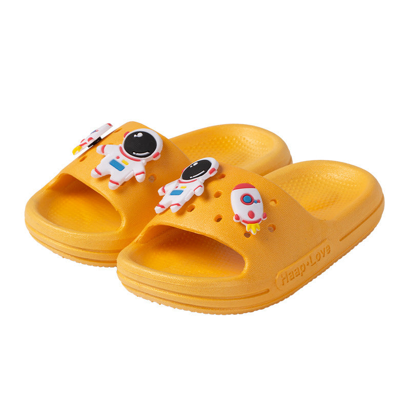 Children's Spaceman Summer Cartoon Cute Hole Sandals