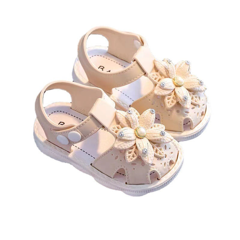 Children's Closed Toe Soft Bottom Little Princess Kid's Shoes