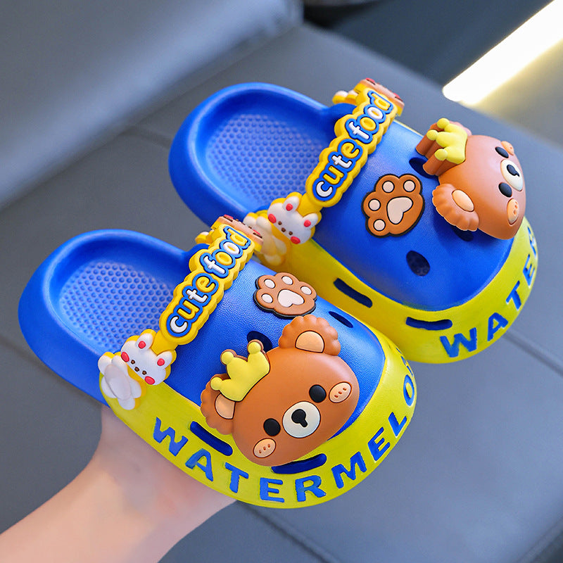 Children's Summer For Outdoor Soft Bottom Hole Sandals