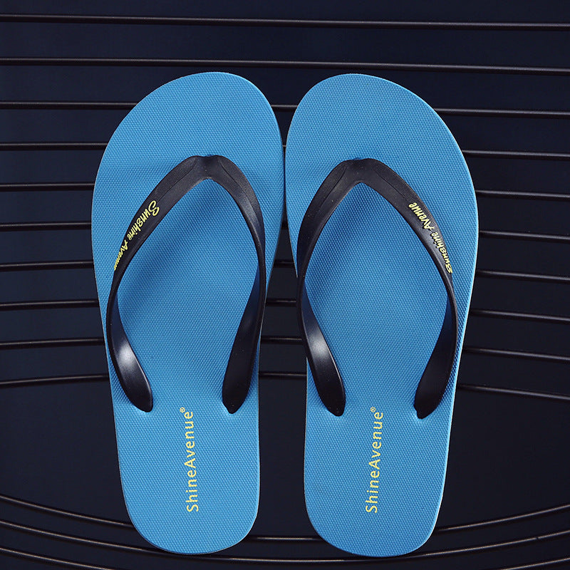 Men's Korean Fashion Outdoor Beach Personality Flip-flops Flip Flops