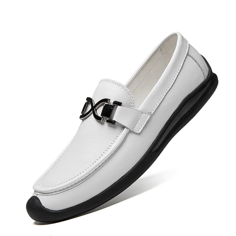 Men's Plus Size Breathable One Pedal Slip Loafers