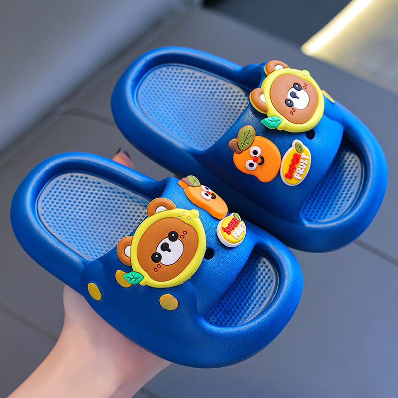 Children's Summer Boys Soft Bottom Indoor Bath Sandals