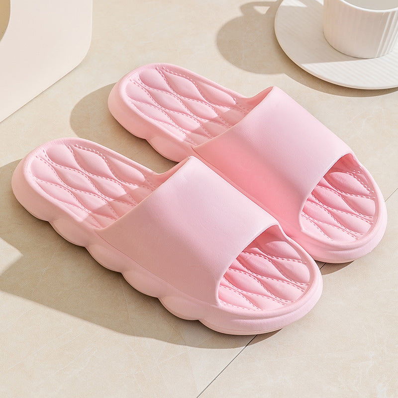 Tongs de bain pour femmes et hommes pour l'été, la maison, la salle de bain intérieure