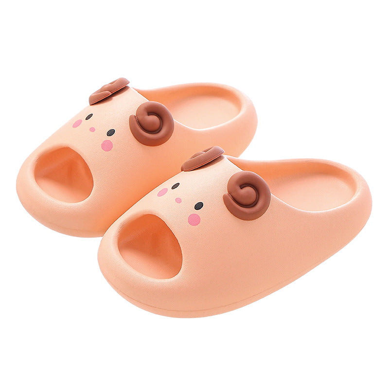 Children's Bathroom Bath Boys Soft Bottom Home Sandals