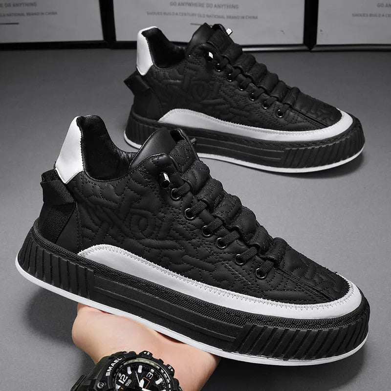 Men's Low-top Breathable Board Korean Style Trendy Canvas Shoes