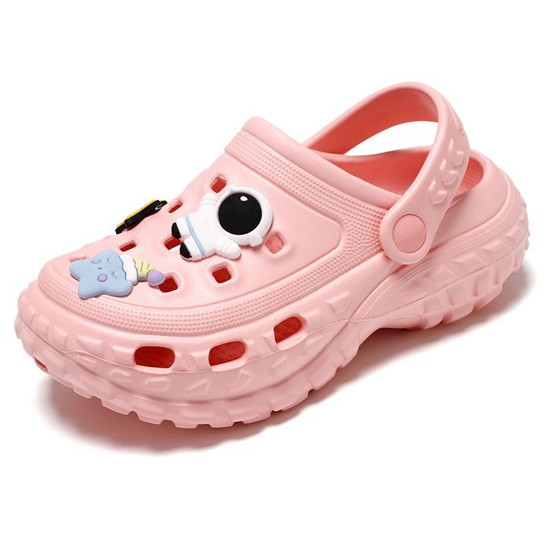 Women's & Men's Hole Summer Wear Cute Soft Bottom Kid's Shoes