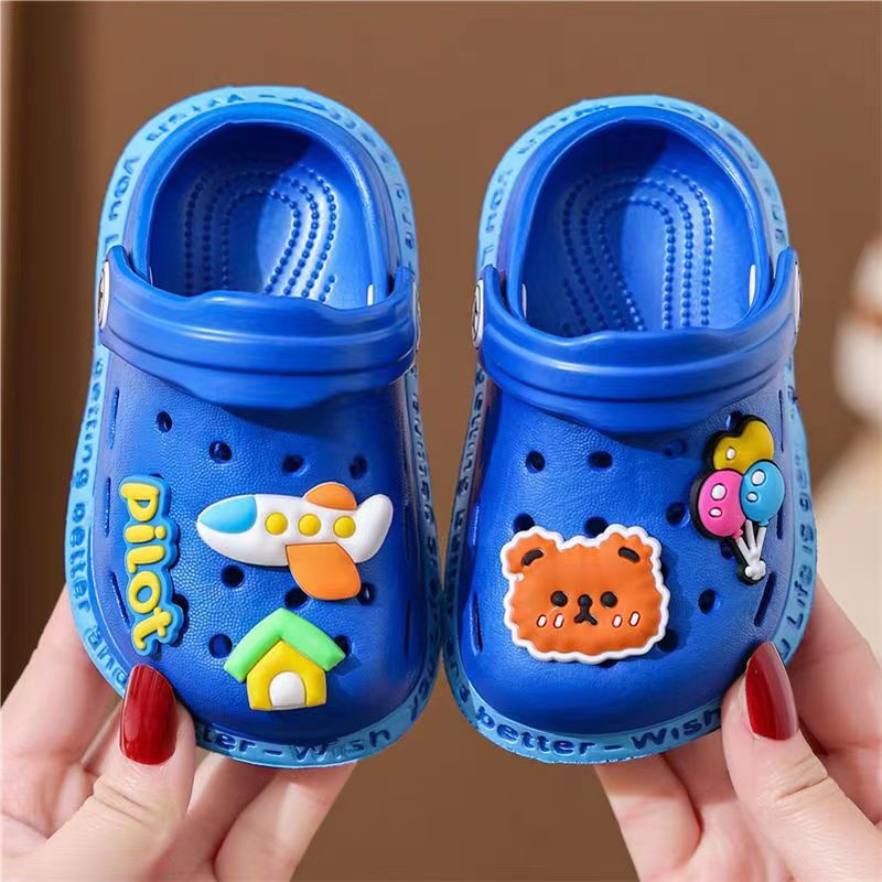 Chaussures d'intérieur pour enfants garçons semelle souple bébé plage enfants