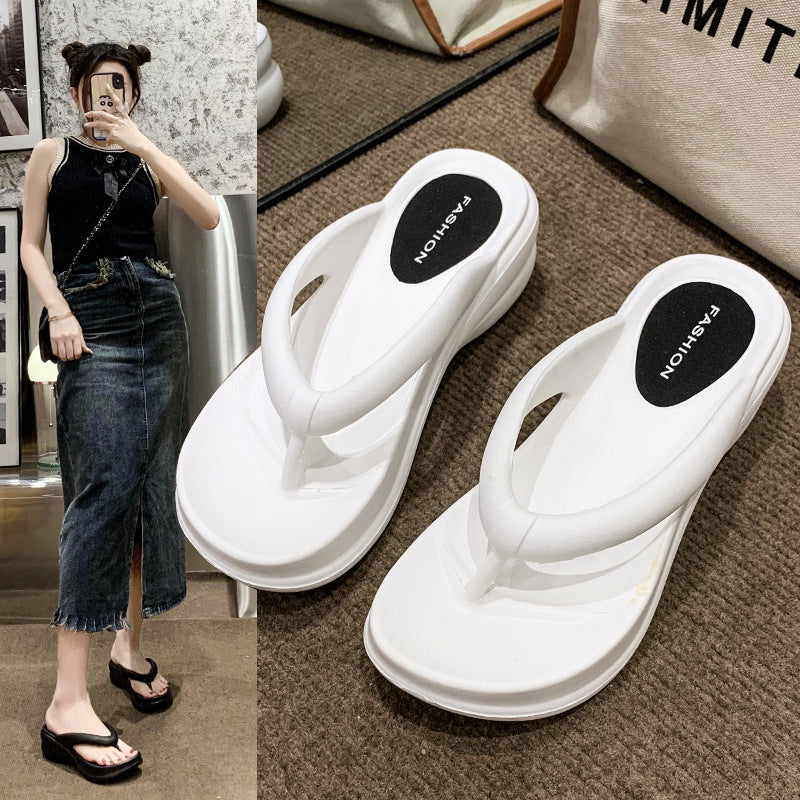 Attractive Popular Summer Platform Beach Outdoor Slippers