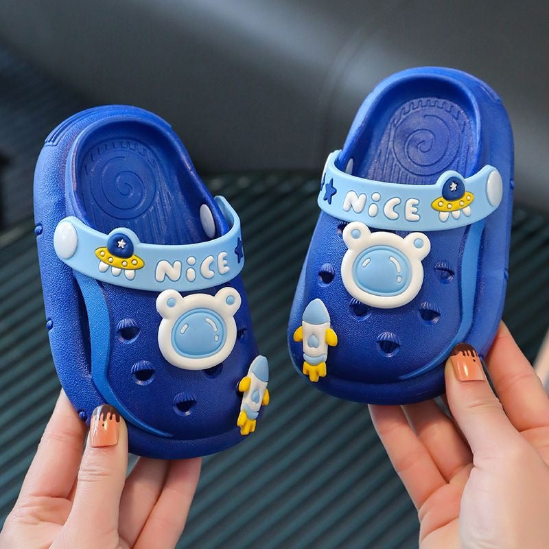 Chaussures pour enfants à semelle souple pour garçons et filles avec motif ours mignon