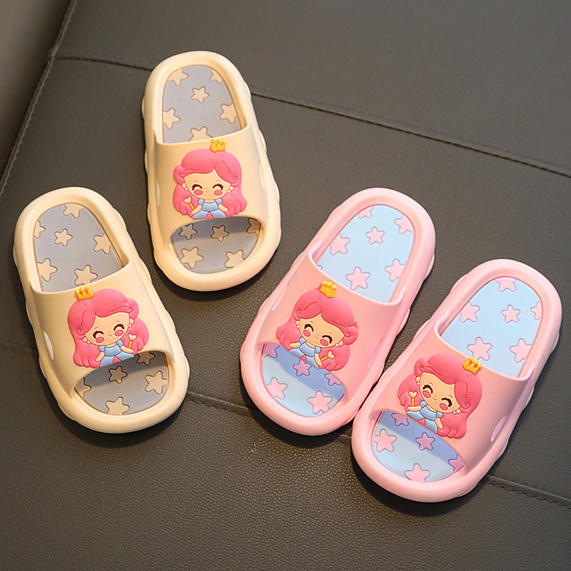 Children's Live Cute Cartoon Princess Summer Boys Sandals