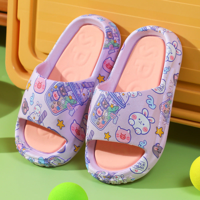 Children's Cartoon Boys Indoor Outdoor Breathable Sandals